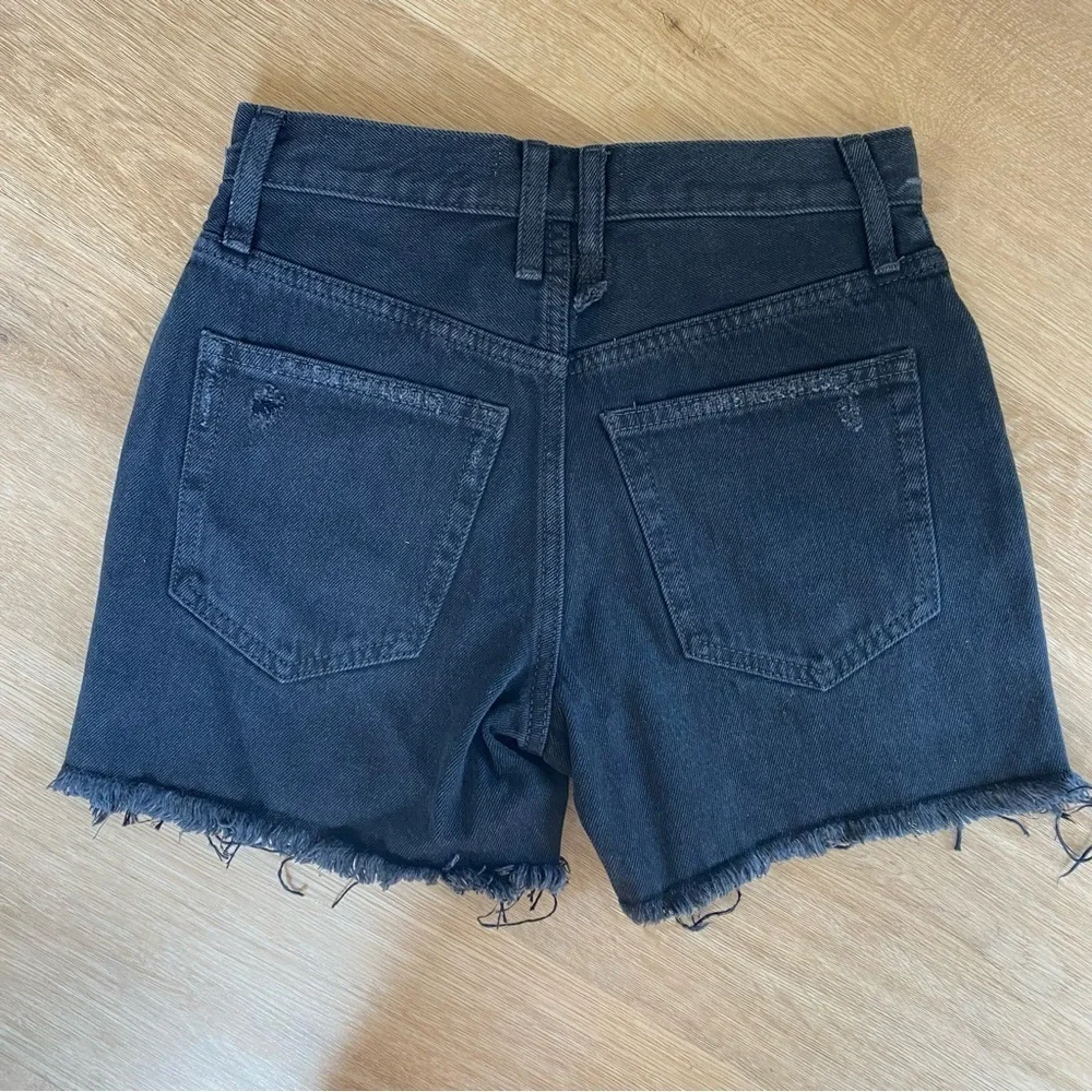 NEW Free People We the Free Black Denim Shorts